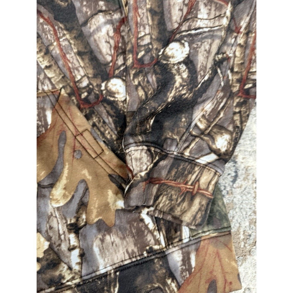 Vintage Camo Badger Sport Hoodie Mens Medium Grand valley State Lakers - Picture 4 of 10